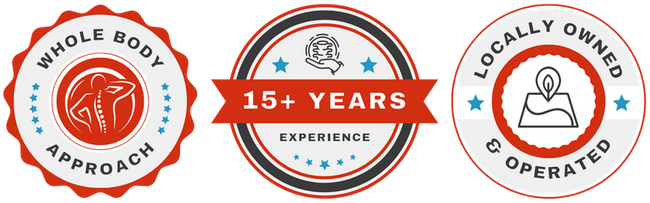 whole body approach, 15 years experience, locally owned and opperated