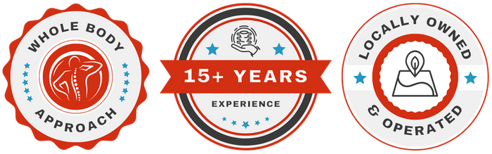 whole body approach, 15 years experience, locally owned and opperated
